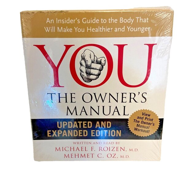 You The Owners Manual Updated & Expanded Audio Dr Roizen Dr Oz 7 CDs NEW Sealed - Picture 1 of 3